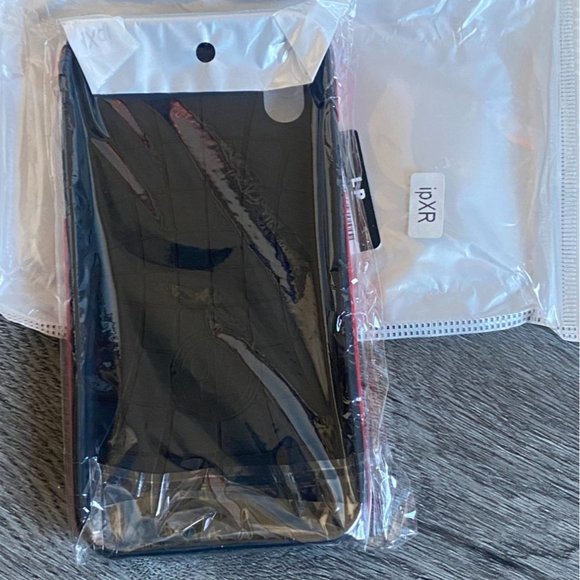 Unbranded iPhone XR Hard Case Cell Phone Case With Wallet Back-Red-New - Picture 3 of 3